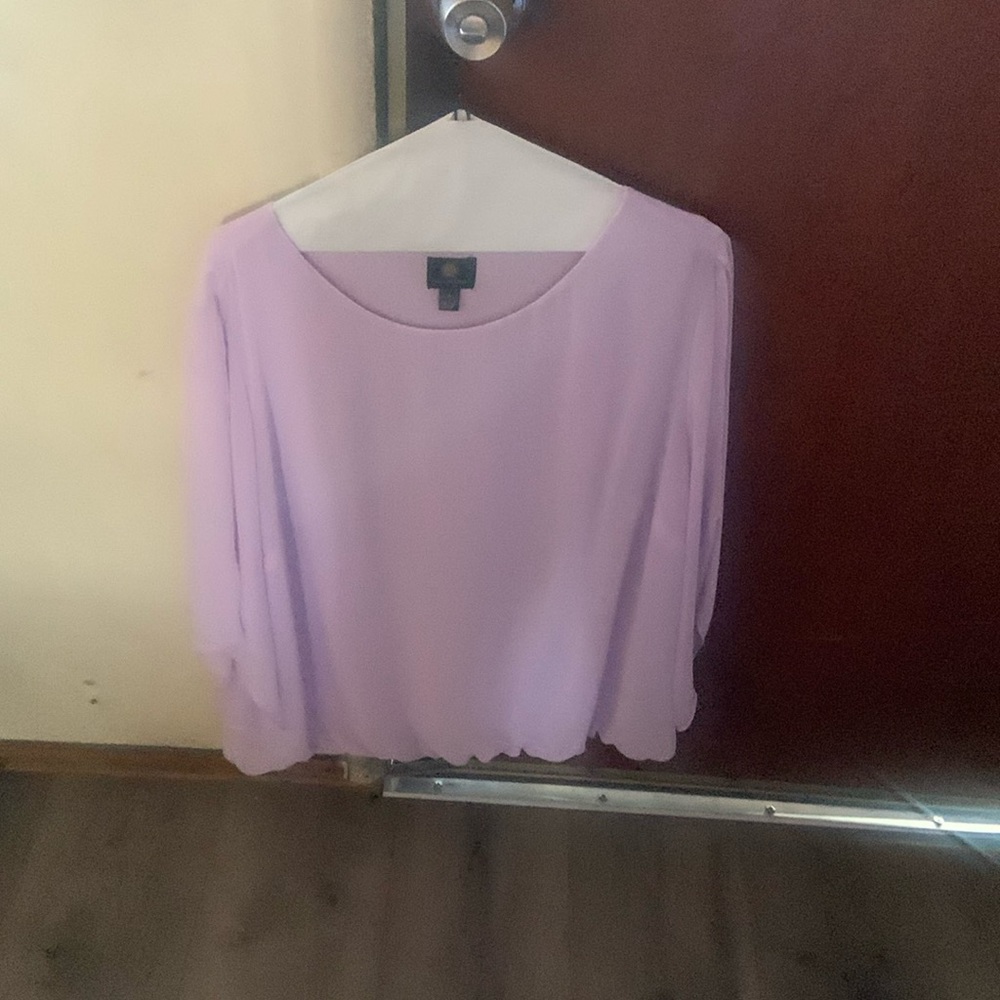 Sheer blouse
